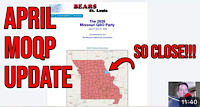 April MOQP video update